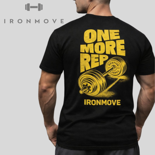 🖤 IRONMOVE – ONE MORE REP T-SHIRT