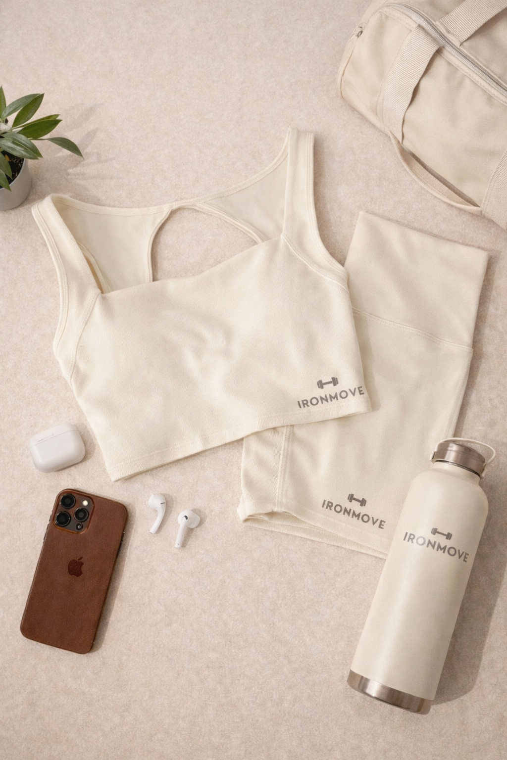 Cream Essential Seamless Set
