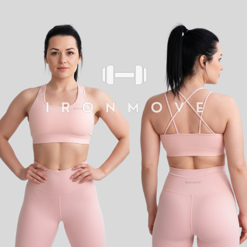 🌸 Iron Move Strappy Pink Set