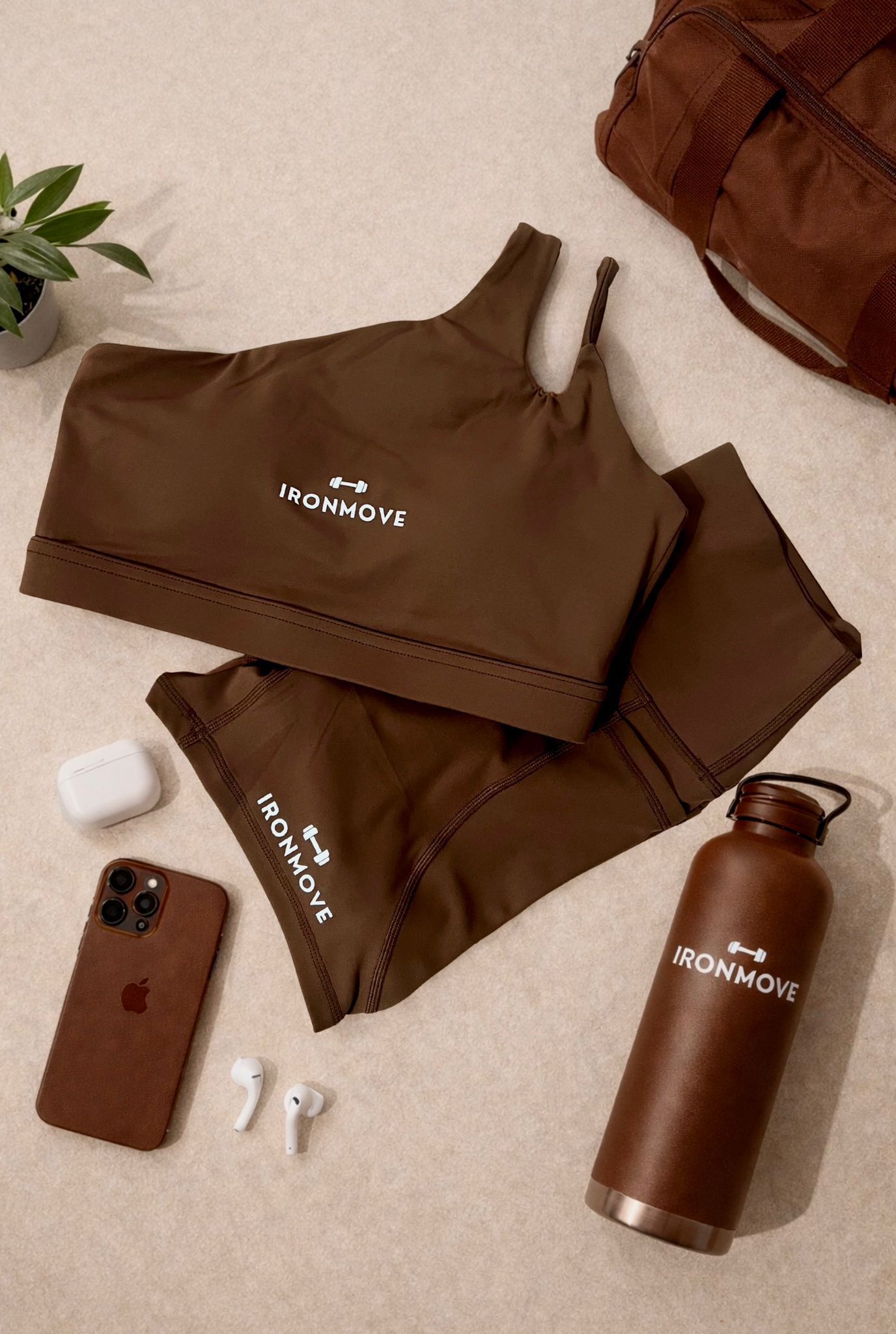 🤎 Iron Move Essential Set – Mocha